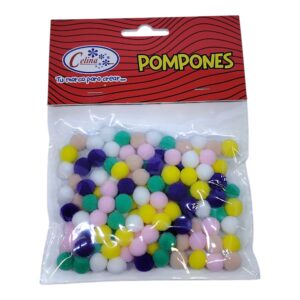 POMPOM CELI X120 SURT 1CM 0363