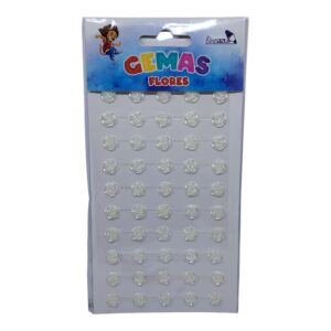 PERLAS AZ ROSAS BLANC AC246