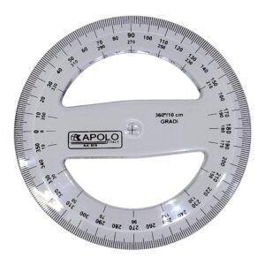 GRADUADOR APOLO 360° 10CM