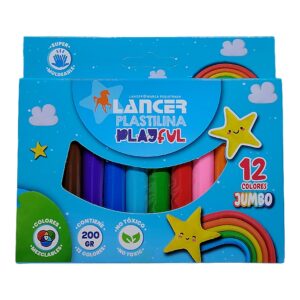 PLASTILINA LANC X12 JUMBO