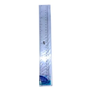 REGLA 30CM JEFF CRISTAL HEAD CARD