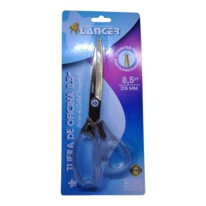 TIJERA LANCER 8.5" OFIC M/CRISTAL
