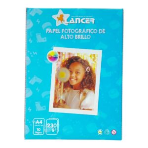 PAPEL FOTO A4 X10 LANC 230GRS
