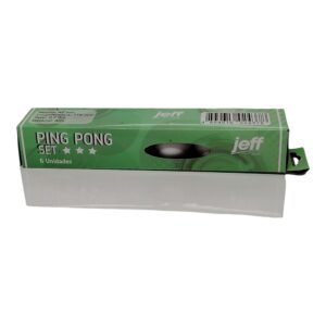 PELOTA PING PONG X6 JEFF 40MM
