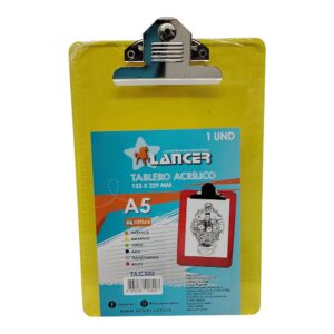 APOYAMANOS A5 LANC ACRILICO
