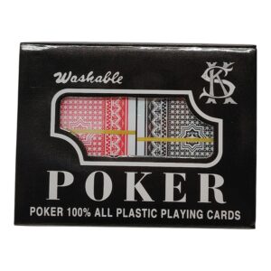 NAIPE PLASTICO X2 POKER 3081