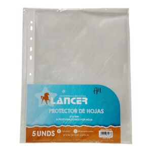 PROTECTOR A4 HOJ LANC FX5 CLEAR 0.12MM