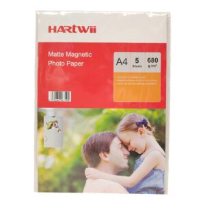 PAPEL FOTOG A4 X5 HARTWII 680GR MAGN MATE