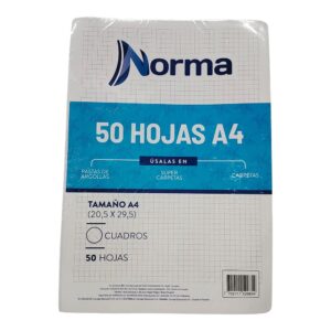HOJAS NORMA A4 CDR FX50