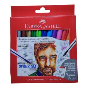 ESFERO F CASTELL X12 TRILUX 032M