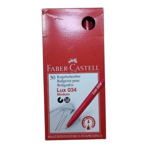 ESFERO F CASTELL CX50 ROJO