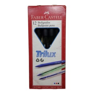 ESFERO F CASTELL CX12 NEGRO TRILUX