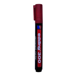 MARCADOR EDDING 300 ROJO