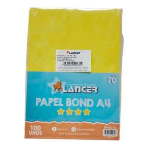 RESMA BOND L A4 AMARILLO 70GR