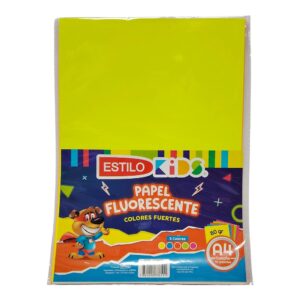 PAPEL FLUORESCENTE A4 X10 ESTIL