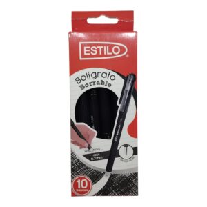 ESFERO BORRAB ESTIL NEGRO