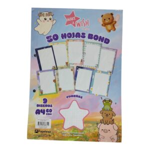 HOJAS ESTILO A-4 CDR MAKE A WISH FX50