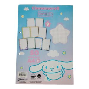 HOJAS ESTILO A-4 CDR CINNAMOROLL FX50