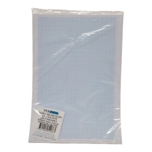 PAPEL MILIMETRADO A4 CELESTE X100