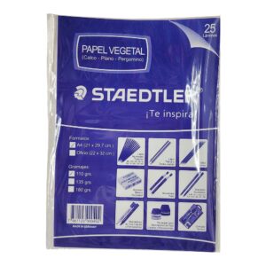 PAPEL CALCO A4 STAEDTLER FX25 110GR