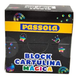 BLOCK CARTULINA MAGICA PEQ X125H +5 PUNZ