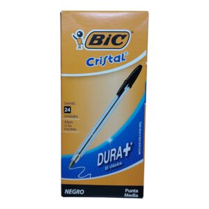 BIC CRISTAL NEGRO (CX24)