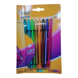 ESFERO BIC X8 FASHION SHIMMERS