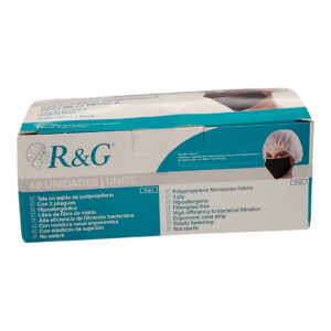 MASCARILLA R Y G QUIRURG NEGRA CX40