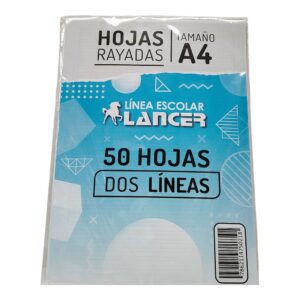 HOJAS COMSUCRE A4 2L FX50