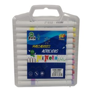MARCADOR MI NOTA X24 ACRILICOS
