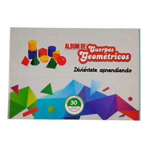 ALBUM CUERPOS GEOMETRICOS X30