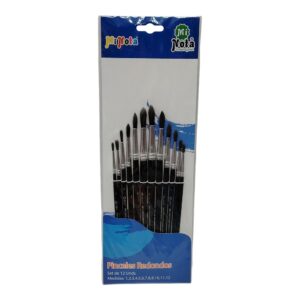 PINCEL MI NOTA X12 REDONDOS