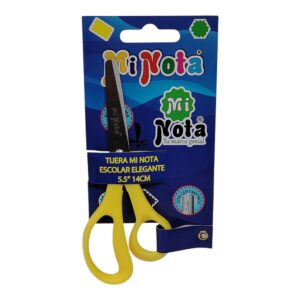TIJERA MI NOTA 5.5" ESCOLAR 14CM