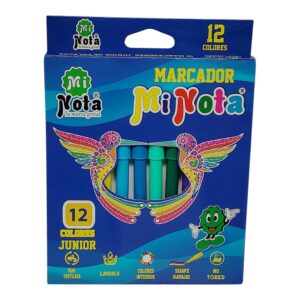 MARCADOR MI NOTA X12 JUNIOR