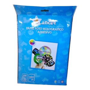 PAPEL FOTO A4 X10 LANC ADH 217GRS HOLOGR