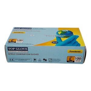 GUANTE EXAM L AZUL TOP GLOV CX100