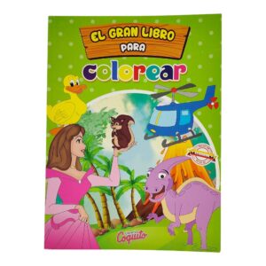 PINTA COQ EL GRAN LIBRO COLOREAR